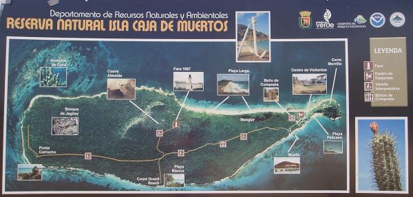 Coffin Island Trail Map