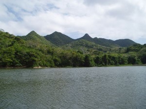 Mountains in Providencia Island, Colombia