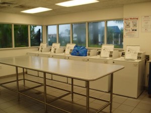 Ample Laundry Room Facility in Las Olas Marina, Fort Lauderdale, FL, USA