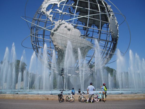 Unisphere Structure in Corona Park, Queens, New York City